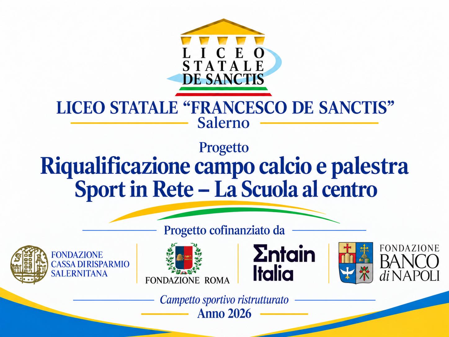 Inaugurazione del campo sportivo ristrutturato!
